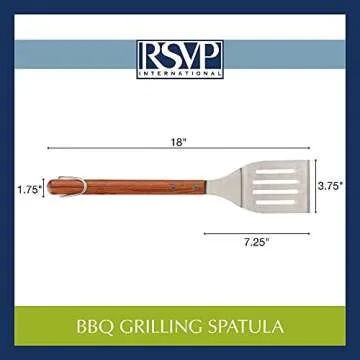 RSVP BBQ Grill Spatula Flipper for Effortless Grilling