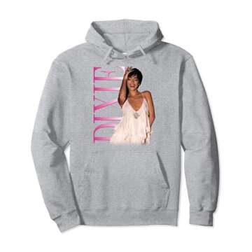 Official Dixie D'Amelio White Dress Light Pullover Hoodie