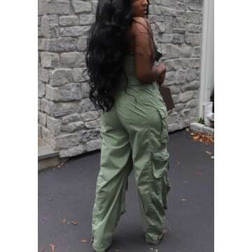 LETSVDO Womens Sleeveless Jean Jumpsuit Denim Plus Size Tube Cargo Pants Rompers Overalls Sexy Club Denim Outfits
