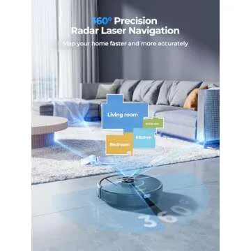 Laresar Clean Robot Vacuum: 3-in-1 Smart Home Cleaning