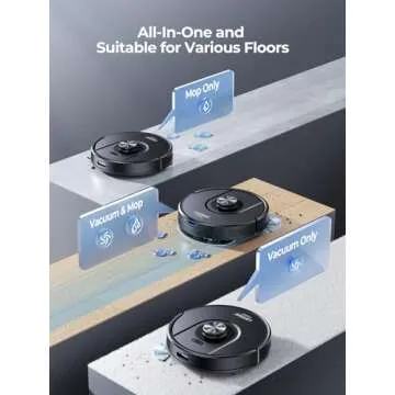 Laresar Clean Robot Vacuum: 3-in-1 Smart Home Cleaning