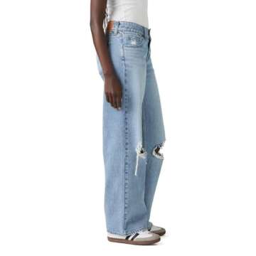 Levi's Women's Superlow Jeans - Eco-Friendly Relaxed Fit - Table Talk