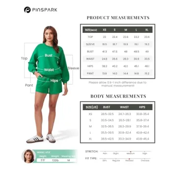 Stylish PINSPARK Women's 2 Piece Tracksuit for Fall