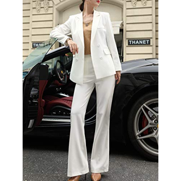 SUSIELADY Women's Blazer Suits Stylish Comfortable Workwear