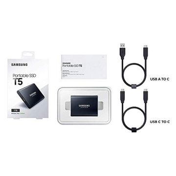 SAMSUNG T5 Portable SSD 1TB - Fast & Secure Storage Solution