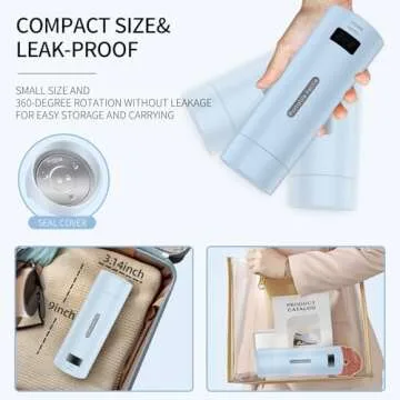 Compact Haspsso Electric Kettle for Travel & Adventure