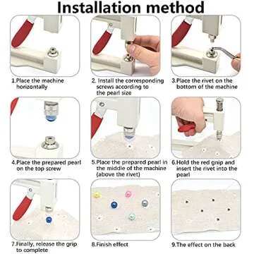 Versatile Pearl Handmade Setting Machine for DIY Crafts