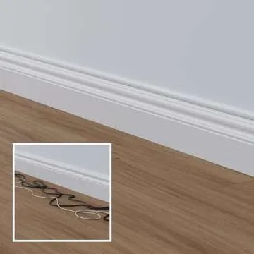 D-Line Half Round Cord Hider for Concealing Wires