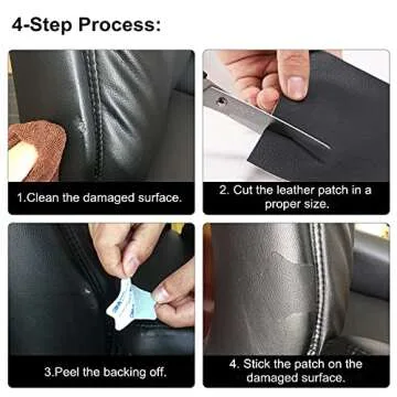 ILOFri Self Adhesive Leather Repair Tape for Easy Fixes