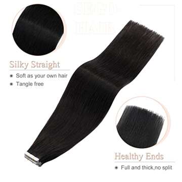 SEGO Remy Human Hair Tape In Extensions for Women