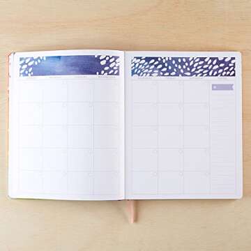 Erin Condren Designer Hardbound Life Planner 8x10 - Undated Calendar & Weekly Planner, Organizer and Agenda with Blank, Customizable Dates, Vertical Layout