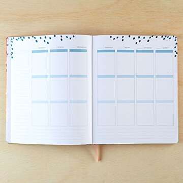 Erin Condren Designer Hardbound Life Planner 8x10 - Undated Calendar & Weekly Planner, Organizer and Agenda with Blank, Customizable Dates, Vertical Layout
