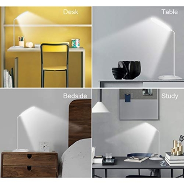 DEEPLITE LED Desk Lamp with Touch Control & Flexibility