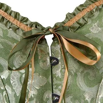 Sexy Lace-Up Floral Corset for Women - Perfect Fit