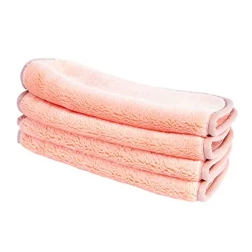 Soft Microfiber Makeup Removal Cloths - Washable & Reusable