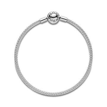 PANDORA Moments Mesh Bracelet - Sterling Silver Charm Bracelet