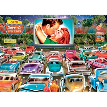 RoseArt 1000 Piece Drive in Date Night Jigsaw Puzzle