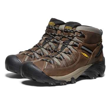 KEEN Men's Targhee 2 Mid Height Waterproof Hiking Boots
