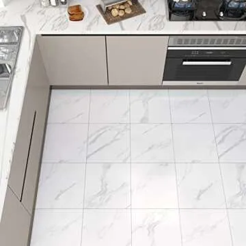 Affordable Marble Peel and Stick Floor Tile for Stylish Home