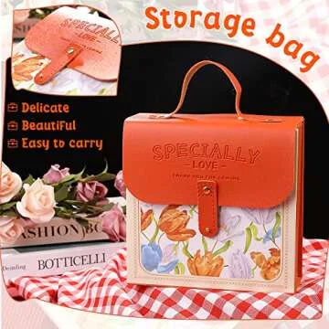 Mayboos Needle Felting Kit, Wool Roving 20 Colors Set, Wool Felting Tool Starter Kit Felt Molds with Portable Storage Box for DIY Craft Home Decoration