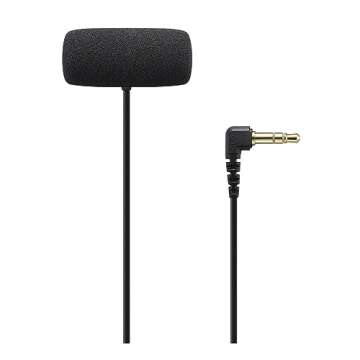 Sony Compact Stereo Lavalier Microphone ECMLV1 - Versatile Audio Solution