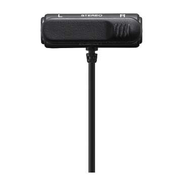 Sony ECMLV1 Lavalier Microphone - Compact and Professional Sound