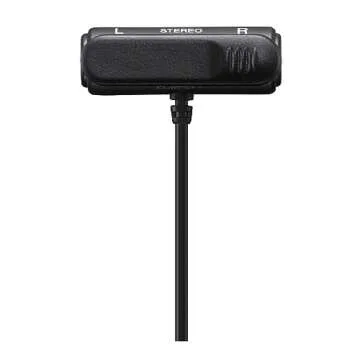 Sony ECMLV1 Lavalier Microphone - Compact and Professional Sound
