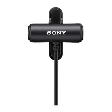 Sony ECMLV1 Lavalier Microphone - Compact and Professional Sound