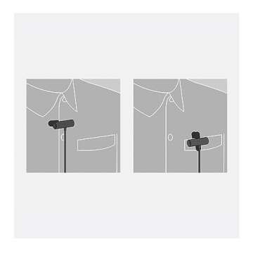 Sony ECMLV1 Lavalier Microphone - Compact and Professional Sound