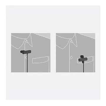 Sony ECMLV1 Lavalier Microphone - Compact and Professional Sound