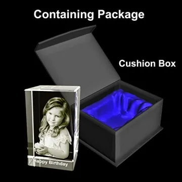 3D Holographic Photo Crystal Engraving Personalized