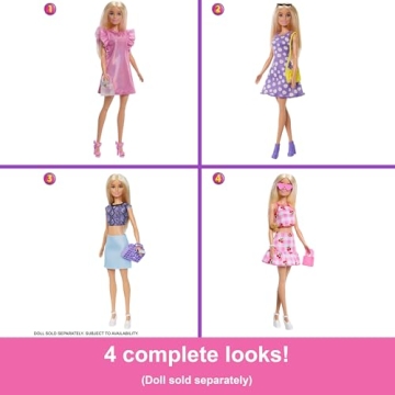 Enchanting Barbie Dream Closet Toy Set for Kids