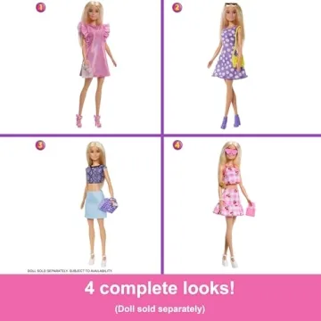 Enchanting Barbie Dream Closet Toy Set for Kids