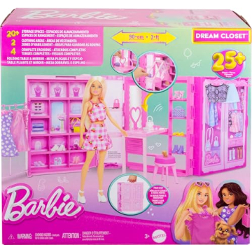 Enchanting Barbie Dream Closet Toy Set for Kids