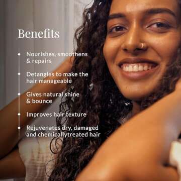 Organic Hair Conditioner with Brahmi and Japapatti 200ml