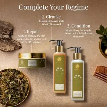 Organic Hair Conditioner with Brahmi and Japapatti 200ml