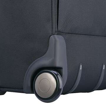 DELSEY Paris Sky Max Softside Expandable Luggage Suitcase, 2 Wheels, Black, 21 Inch (40328272000)