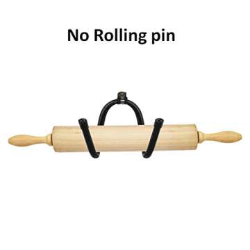 Rolling Pin Holder Rolling Pin Display Rack Rolling Pin Storage Rolling Pin Display Rack – Wall Mount Bottle Storage Organizer – Hardware Included - Rustic Home Decor Colonial Wall Décor - No Rolling