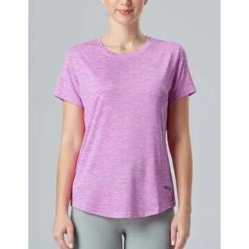 5-Pack Women's Active Dry-Fit T-Shirts for Workouts