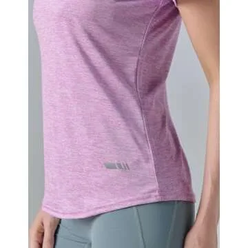 5-Pack Women's Active Dry-Fit T-Shirts for Workouts