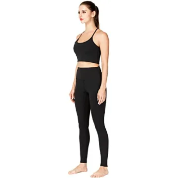 Sunzel Women’s High-Waisted Workout Leggings 4 Way Stretch