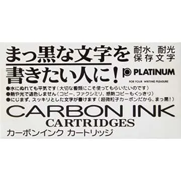 Premium Black Ink Cartridges for Artists and Writers