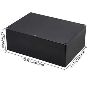 Otdorpatio Project Box - IP65 Waterproof ABS Electrical Enclosure 10.35x7.17x3.74