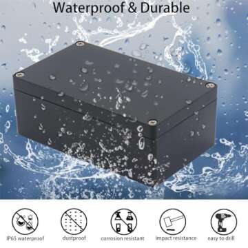 Otdorpatio Waterproof Project Box for DIY Electronics