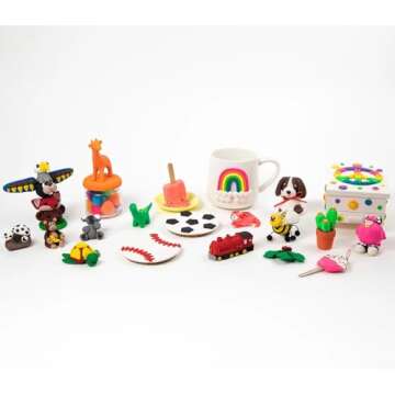 Sculpey III 12 Natural Colors of Polymer Oven-Bake Clay, Non Toxic 12 oz., great for modeling, sculpting, holiday, DIY & school projects. great for all skill levels Kids, beginners and artists!