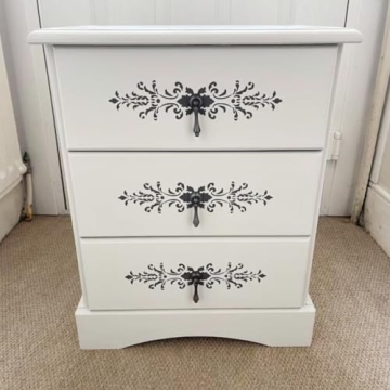 Reusable Damask Border Stencils for Creative Art Projects