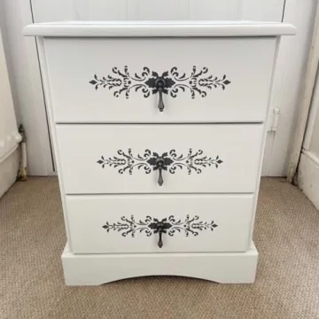 Reusable Damask Border Stencils for Creative Art Projects