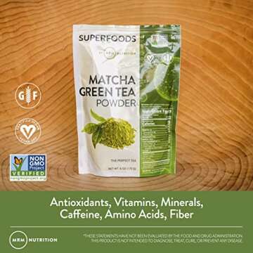 MRM Super Foods Matcha Green Tea Powder 6 Ounce