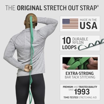 OPTP Stretch Out Strap for Fitness Therapy and Yoga