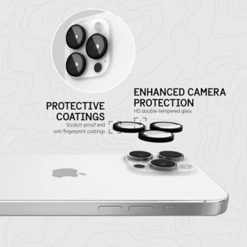 Pelican Camera Lens Protector for iPhone 15 Pro Max/Pro